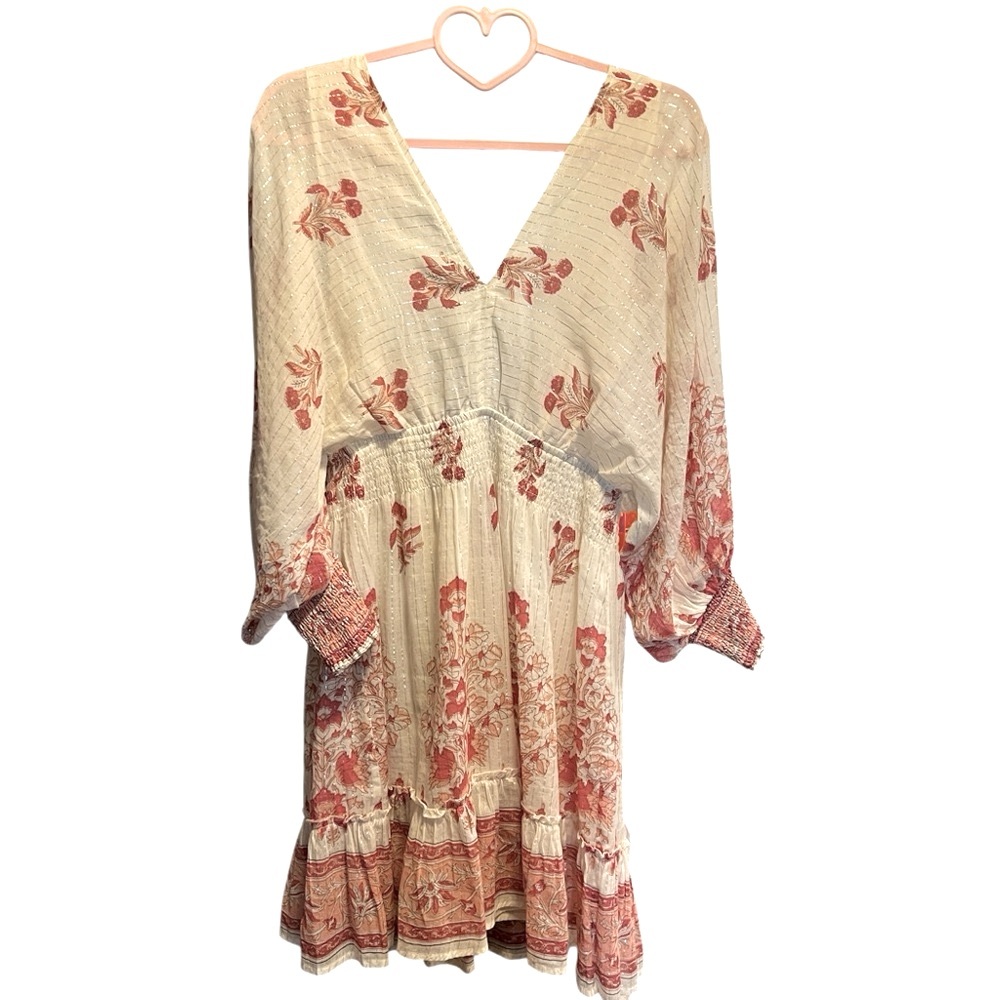 Lovestitch Split Sleeve Mini Dress Med